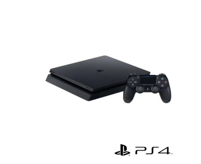 Sony PlayStation 4 1TB Console With Controller- Jet Black-1