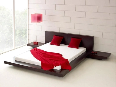 Kyoto Japanese Bed with 2 side tables-3