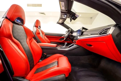 AED 4527 PM | BMW M4 COMPETITION CABRIOLET Xdr2024 | WELL MAINTAINED | 1 YEAR WARRANTY-12