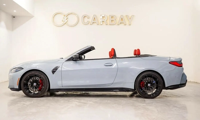 AED 4527 PM | BMW M4 COMPETITION CABRIOLET Xdr2024 | WELL MAINTAINED | 1 YEAR WARRANTY-8