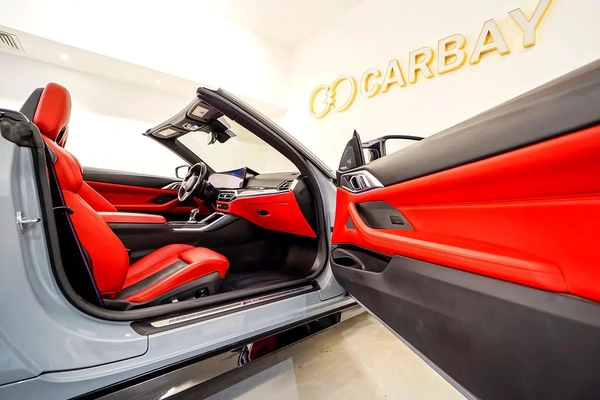 AED 4527 PM | BMW M4 COMPETITION CABRIOLET Xdr2024 | WELL MAINTAINED | 1 YEAR WARRANTY