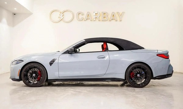 AED 4527 PM | BMW M4 COMPETITION CABRIOLET Xdr2024 | WELL MAINTAINED | 1 YEAR WARRANTY
