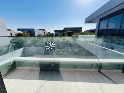 4badroom villa with pool available for rent in masaar-15