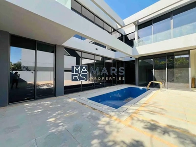 4badroom villa with pool available for rent in masaar-26