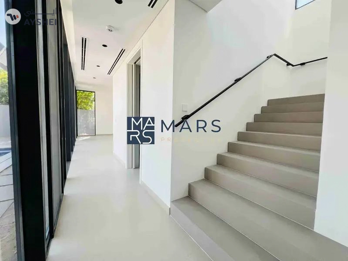 4badroom villa with pool available for rent in masaar-9-9