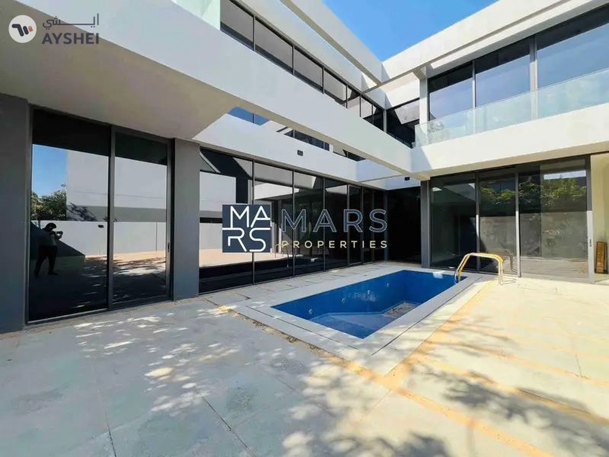 4badroom villa with pool available for rent in masaar-26-26