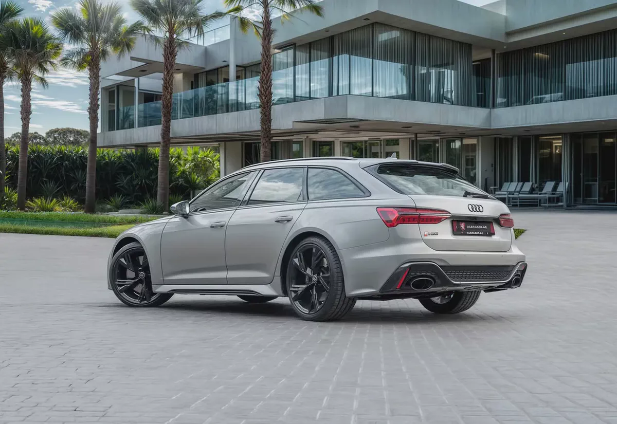 7,050 P.M |  RS6 4.0 TFSI Quattro | 0% Downpayment | Perfect Condition!-2-2