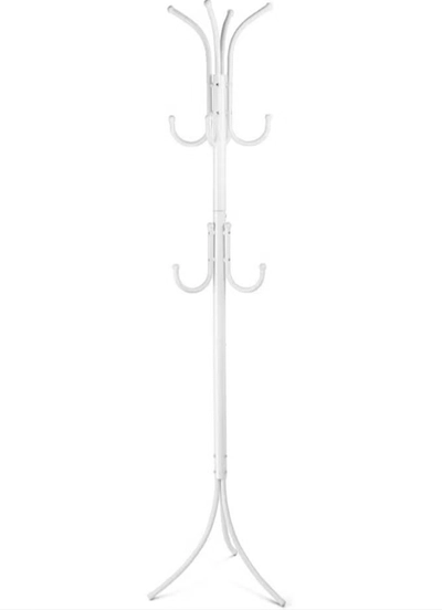 DubaiGallery Coat Stands Coat Racks Metal Coat Rack Coat Stand Metal Hat Coat Stand Heavy Bedroom Hallway Free Standing Clothes Hat Rack Hangers Free-Standing Hanger Rack-0