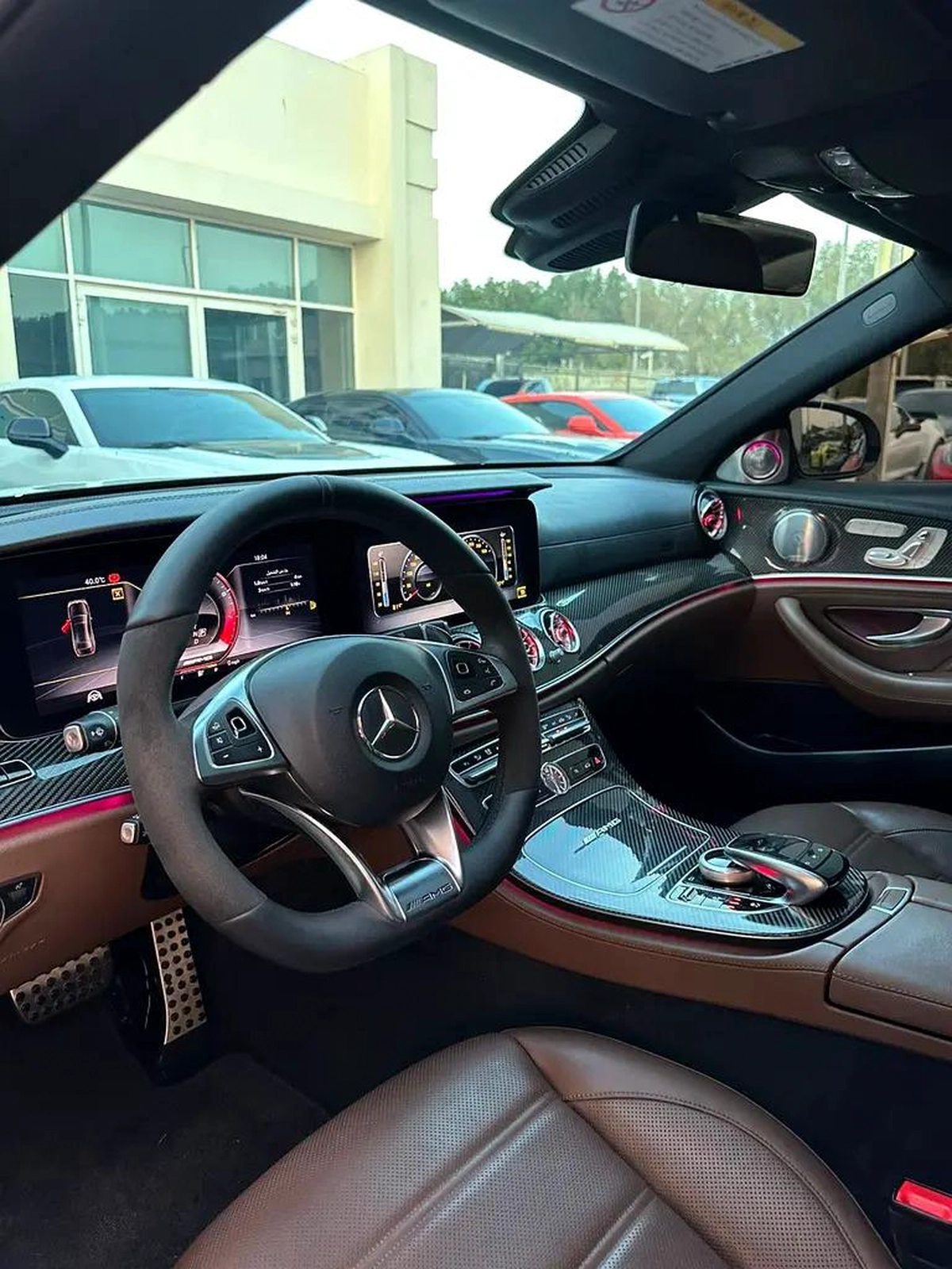 MERCEDES BENZ AMG E63 KOREAN 2018 Perfect Condition 5 buttons Full option Full Carbon Fiber-3-3