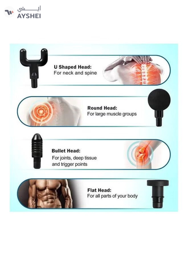 J&J Deep Tissue Muscle Electric Massage Gun