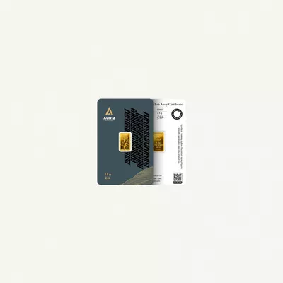 Auriz Minting 2.5g 24K Gold Bar - Variable design-1