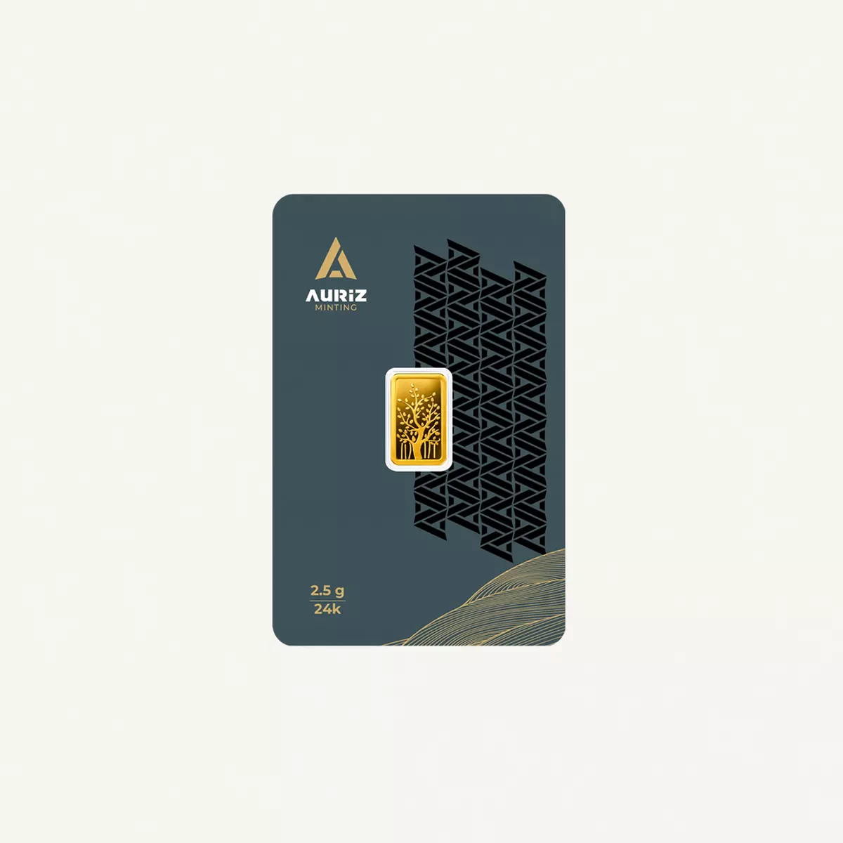 Auriz Minting 2.5g 24K Gold Bar - Variable design