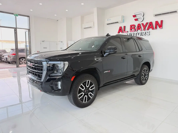 جي ام سي يوكن AT4 6.2L اسود/ رمادي خليجي بن حموده GMC Yukon AT4 2022, GCC Specs - Pristine Condition