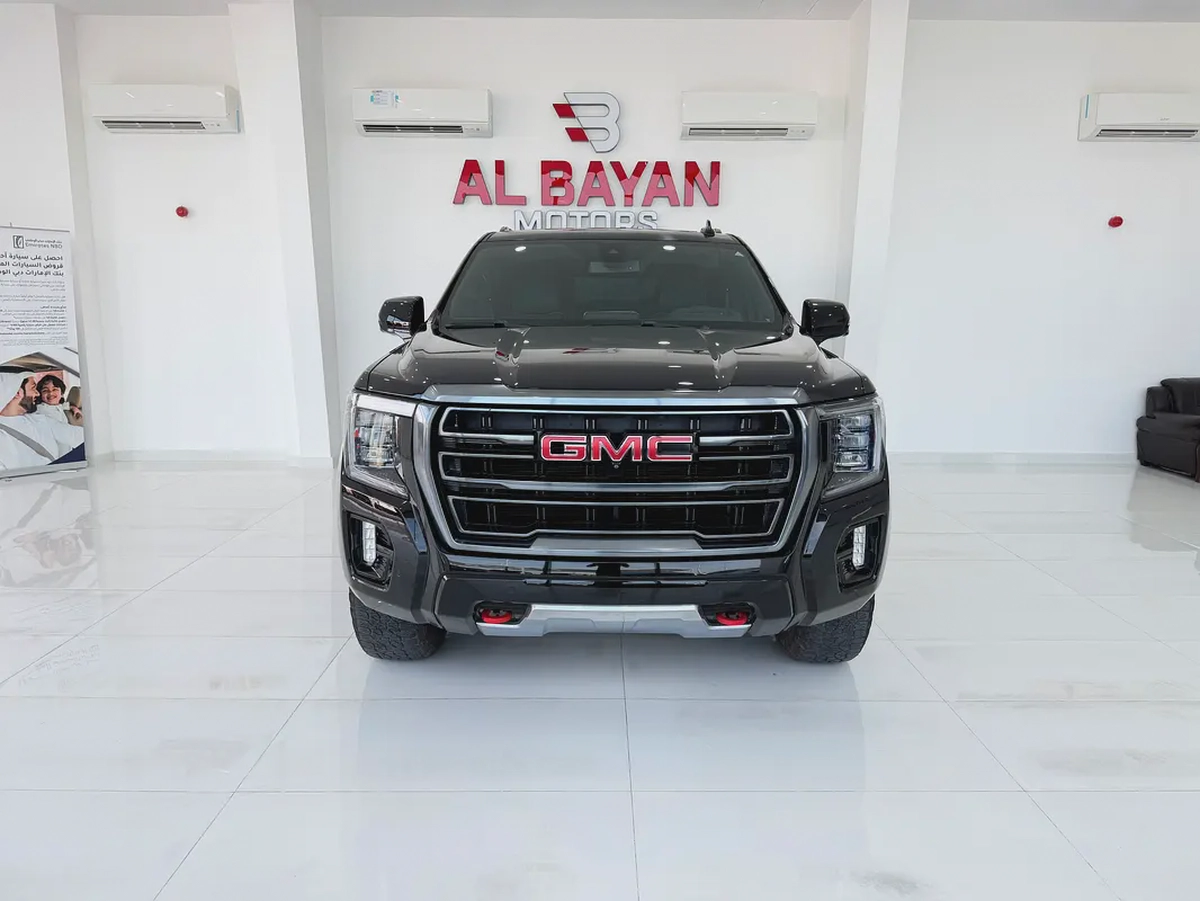 جي ام سي يوكن AT4 6.2L اسود/ رمادي خليجي بن حموده GMC Yukon AT4 2022, GCC Specs - Pristine Condition