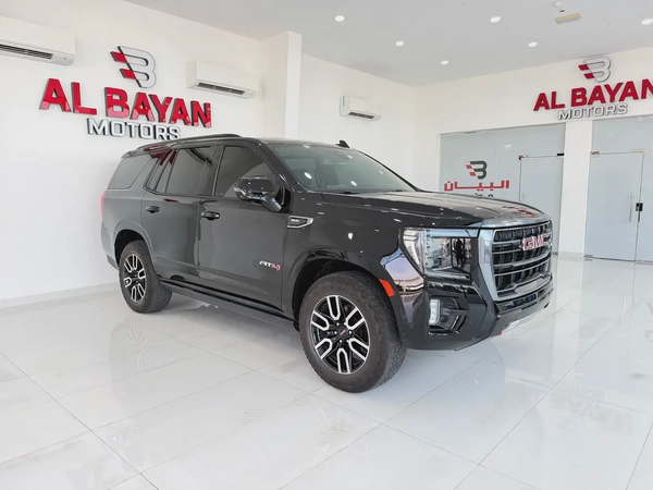 جي ام سي يوكن AT4 6.2L اسود/ رمادي خليجي بن حموده GMC Yukon AT4 2022, GCC Specs - Pristine Condition