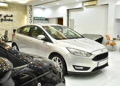 Ford Focus ( 2018 Model ) in Silver Color GCC Specs-2