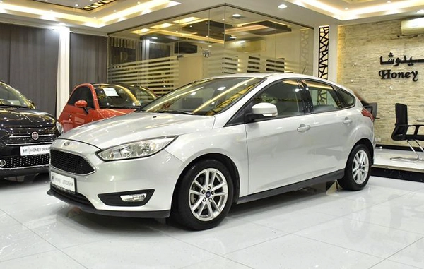 Ford Focus ( 2018 Model ) in Silver Color GCC Specs