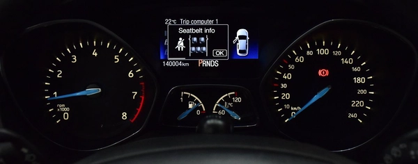 Ford Focus ( 2018 Model ) in Silver Color GCC Specs