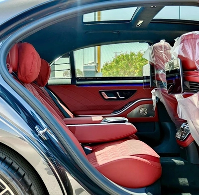 Mercedes Benz S500 4MATIC L HIGH AMG Full Option 5 Years Warranty 2026 GCC - AED 590,000-16