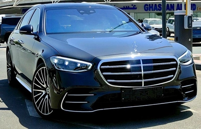 Mercedes Benz S500 4MATIC L HIGH AMG Full Option 5 Years Warranty 2026 GCC - AED 590,000-1