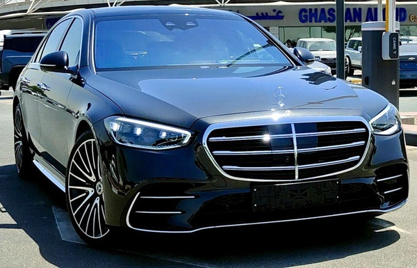 Mercedes Benz S500 4MATIC L HIGH AMG Full Option 5 Years Warranty 2026 GCC - AED 590,000