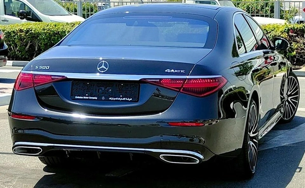 Mercedes Benz S500 4MATIC L HIGH AMG Full Option 5 Years Warranty 2026 GCC - AED 590,000