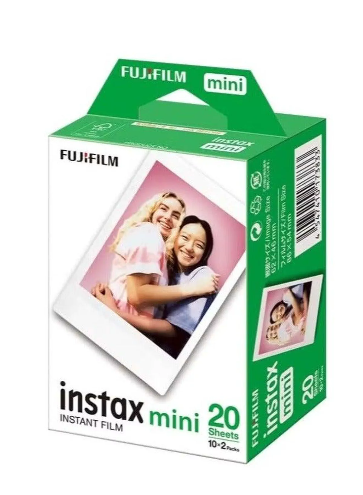 20 Sheets Instax Mini Instant Film White