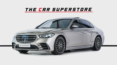 Mercedes Benz S580 L 4Matic-GCC-Gargash Warranty  Service Contract Until 05/2027-AMG Body Styli-3
