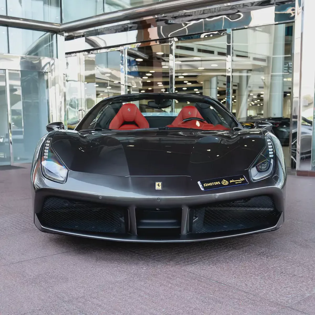2018 FERRARI 488 SPIDER GCC DONE ONLY 26,000KM( FULL SERVICE HISTORY)-10-10