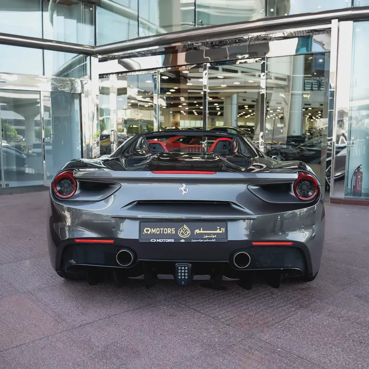2018 FERRARI 488 SPIDER GCC DONE ONLY 26,000KM( FULL SERVICE HISTORY)-3-3