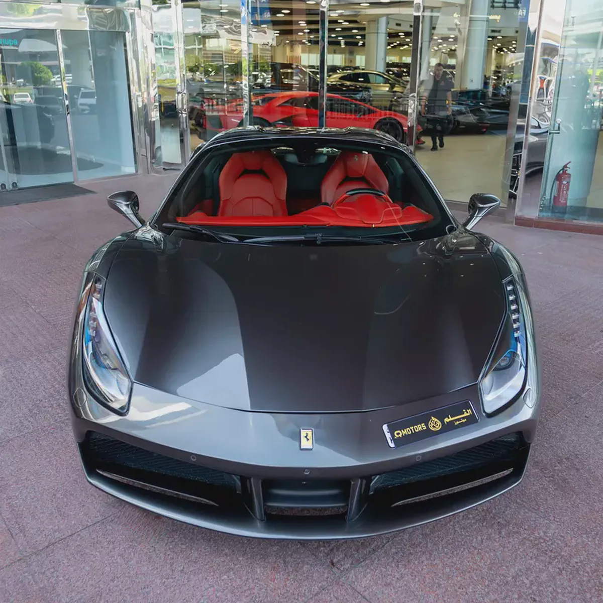 2018 FERRARI 488 SPIDER GCC DONE ONLY 26,000KM( FULL SERVICE HISTORY)-8-8