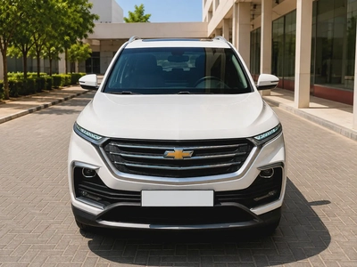 AED 544 P.M Chevrolet Captiva Premier 2021 | GCC Specs | 7-Seater | Well Maintained-0