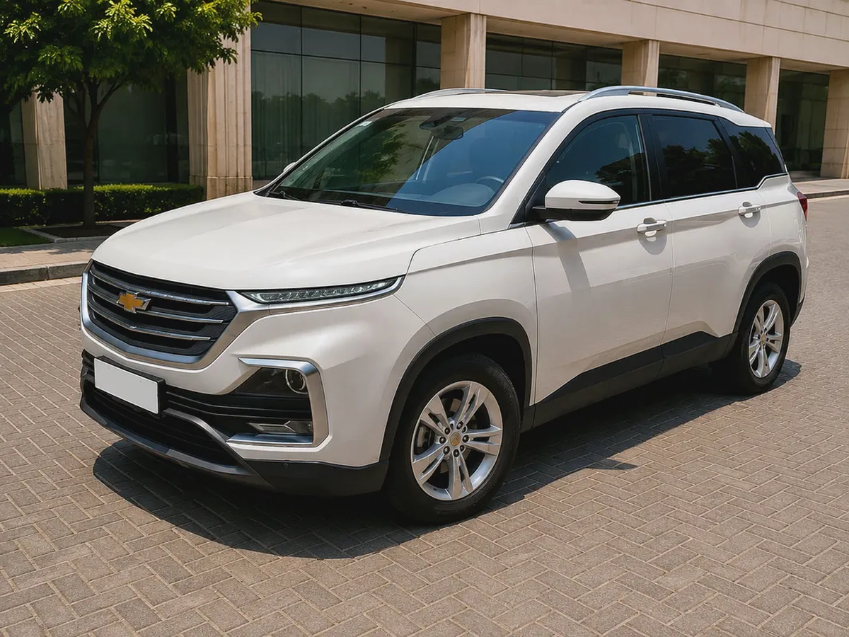 AED 544 P.M Chevrolet Captiva Premier 2021 | GCC Specs | 7-Seater | Well Maintained-2-2