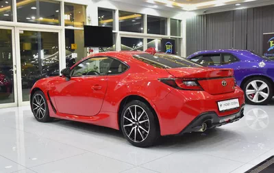 AED 1,824 EMi at 0% DP | Toyota 86 GR ( 2024 Model ) in Red Color Japanese Specs-6