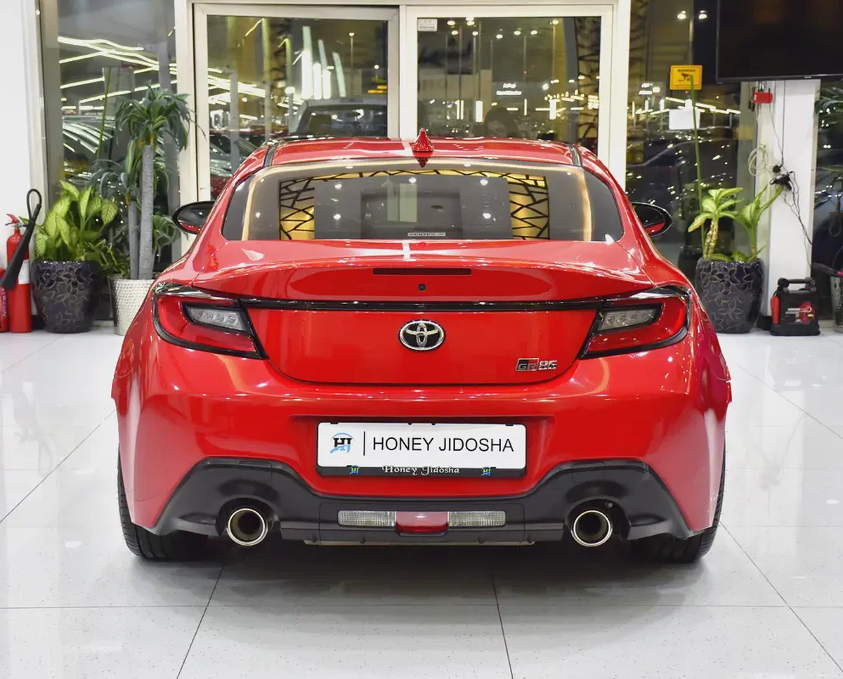AED 1,824 EMi at 0% DP | Toyota 86 GR ( 2024 Model ) in Red Color Japanese Specs-4-4