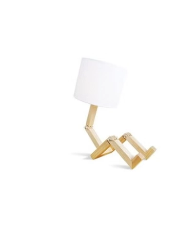 Daamudi Wooden Stickman Table & Desk Lamp, By Daamudi-0
