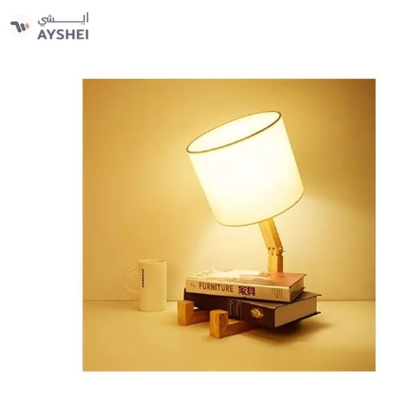 Daamudi Wooden Stickman Table & Desk Lamp, By Daamudi