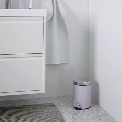 EKOLN Waste bin, lilac, 3 l-1