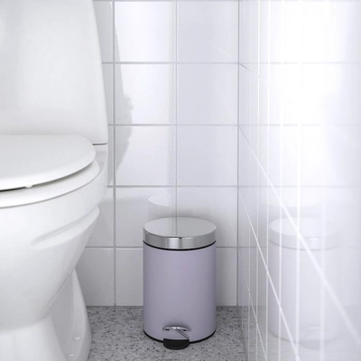 EKOLN Waste bin, lilac, 3 l-2