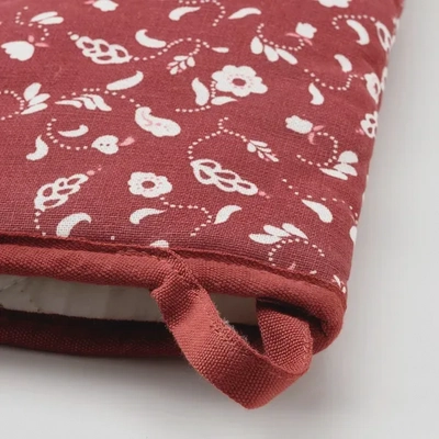 IKEA INAMARIA Oven Glove - Patterned Red for Bold Kitchen Style-3
