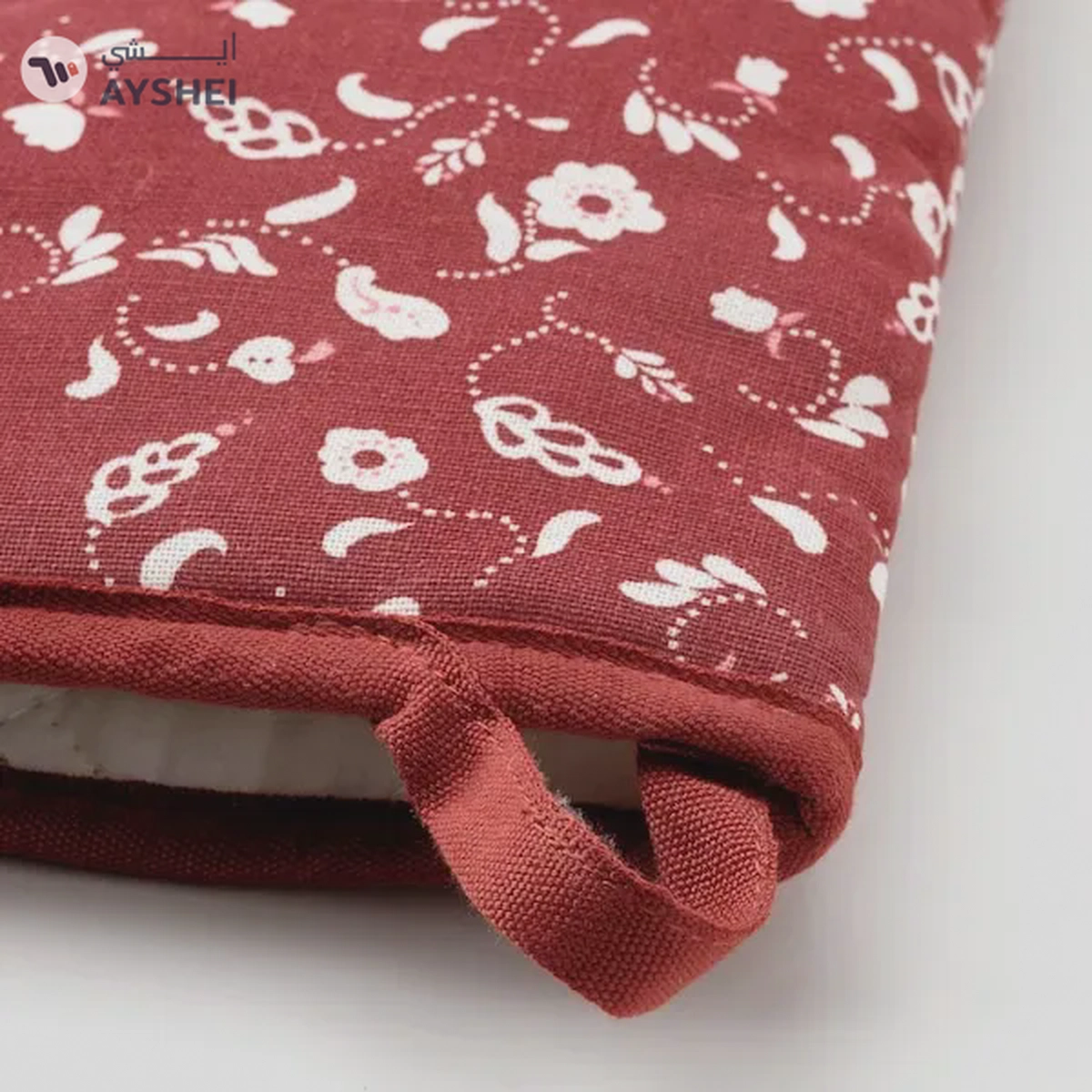 IKEA INAMARIA Oven Glove - Patterned Red for Bold Kitchen Style-3-3