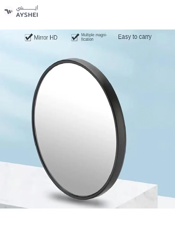 ORiTi 2 PCS 15x Mirror with Suction Cup Technology - Portable 15X Magnification Mirror