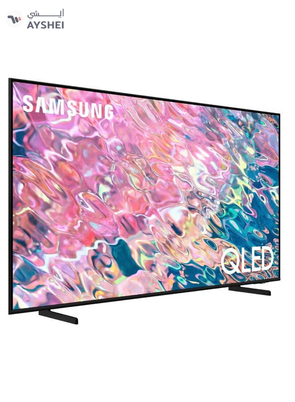 Samsung 85 Inch 4K UHD Smart QLED TV with Built-in Receiver - 85Q60CA black