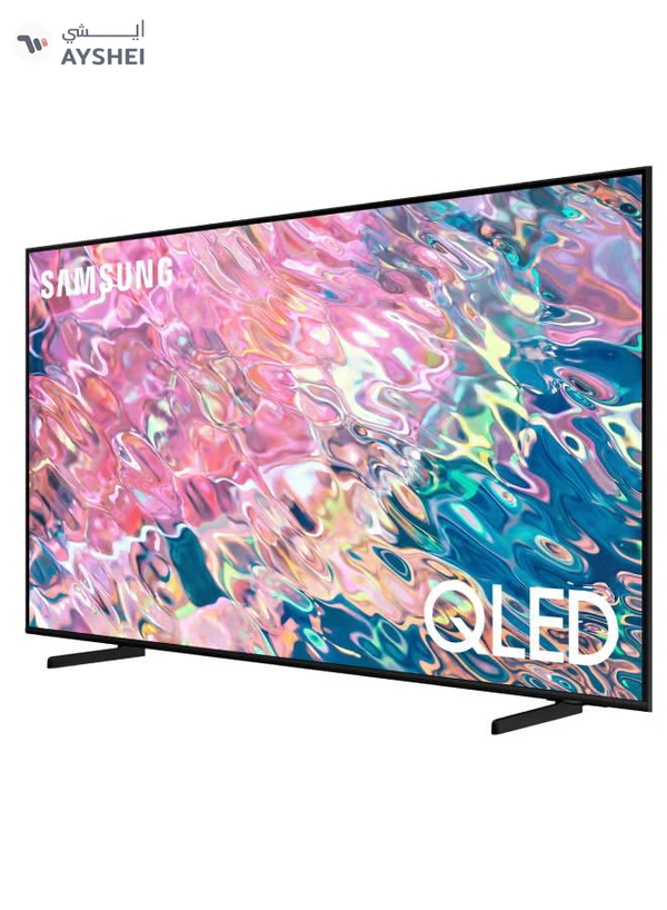 Samsung 85 Inch 4K UHD Smart QLED TV with Built-in Receiver - 85Q60CA black