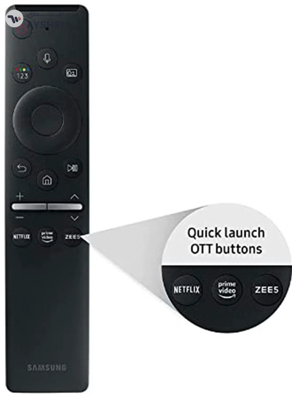 Samsung 50 Inch 4K UHD Smart LED TV, HDR Crystal Processor 4K With Tizen OS, 60 Hz Refresh rates and Built-In Receiver Model (2021). UA50AU7000UXUM Black