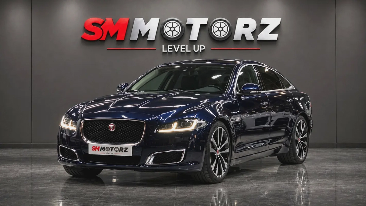 Jaguar XJ 2019 Luxury GCC XJ 50 Rear Entertainment Warranty and Finance-2-2