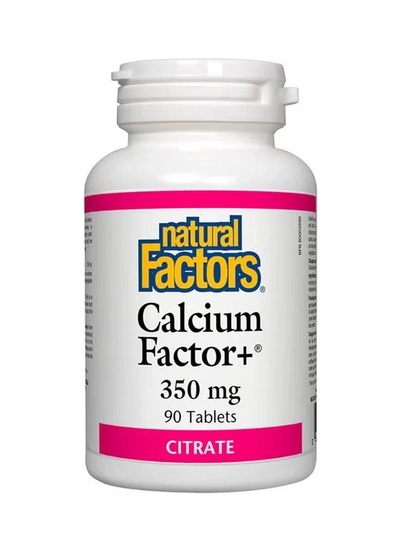 natural Factors Calcium Factor 90 Tablets-0