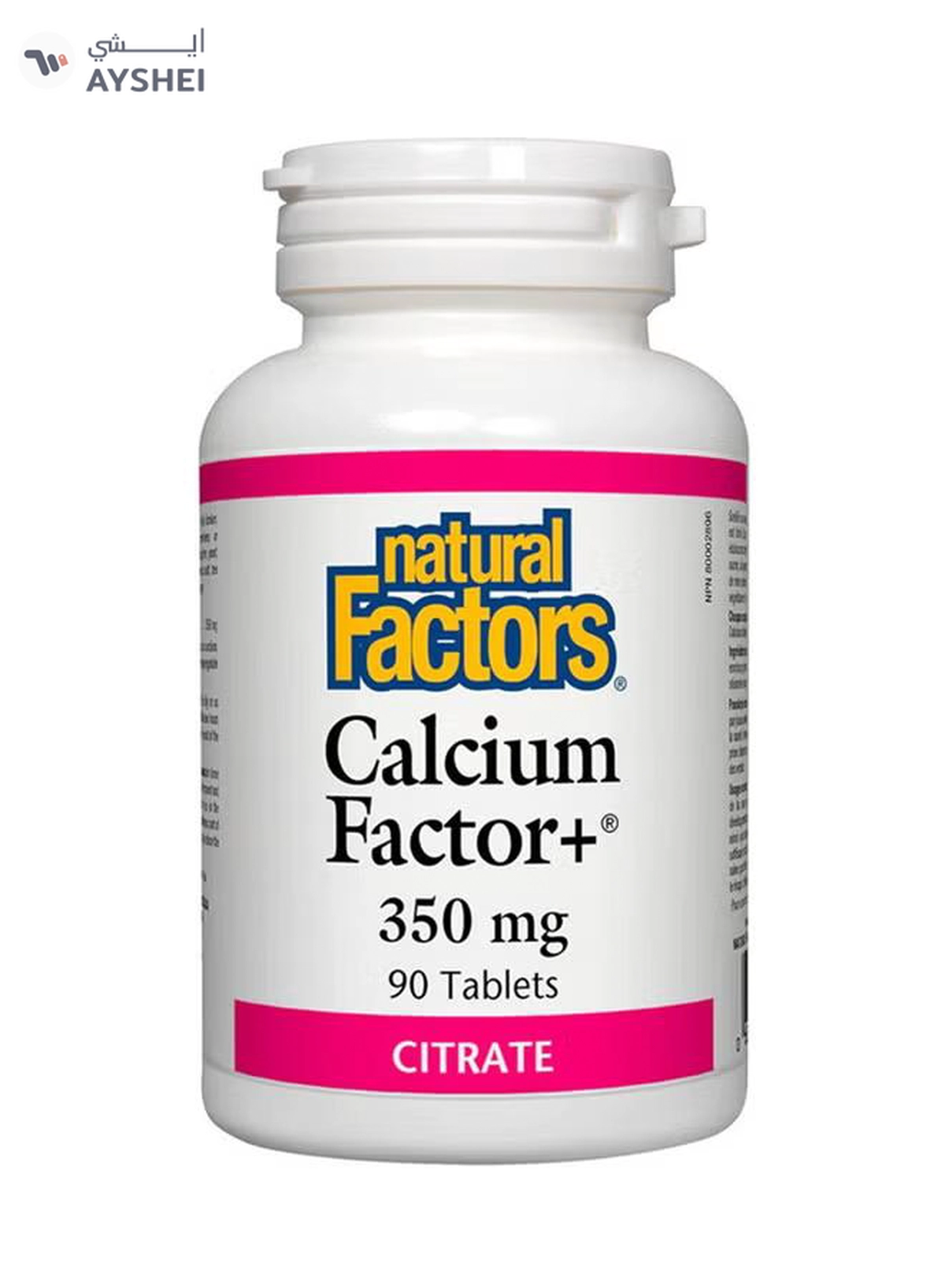 natural Factors Calcium Factor 90 Tablets