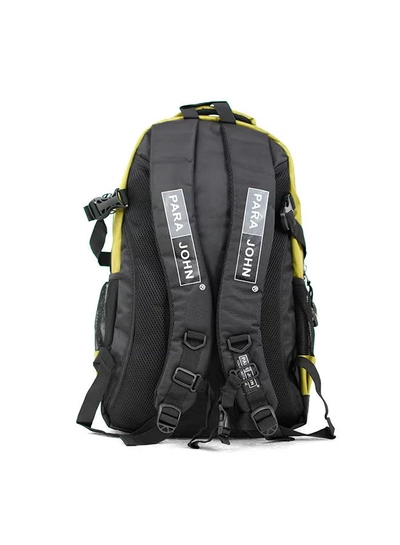 PARAJOHN Nylon Zipper Back Pack Green-3