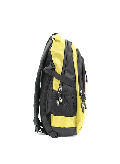 PARAJOHN Nylon Zipper Back Pack Green-1